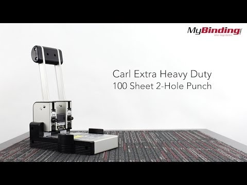 Carl Extra Heavy Duty 100 Sheet 2 Hole Punch - XHC 2100N