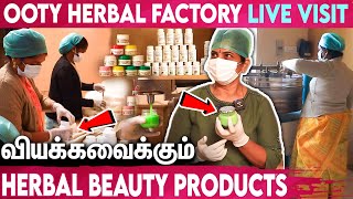 பெண்களே நடத்தும் Herbal Beauty Product Factory : Sruthi Herbal Natural Cosmetic Product Factory Tour