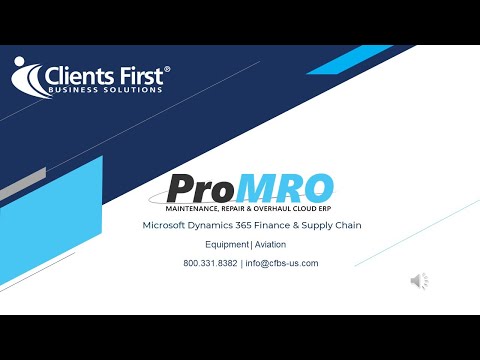 5 Benefits of ProMRO: MRO ERP Software for Dynamics 365