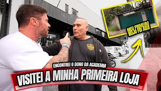 VISITEI A ACADEMIA QUE MONTEI MINHA PRIMEIRA LOJA - ERA APENAS UMA BANCADA DE VIDRO
