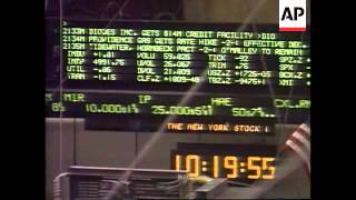 USA - Dow Jones Breaks 5,000 Threshold