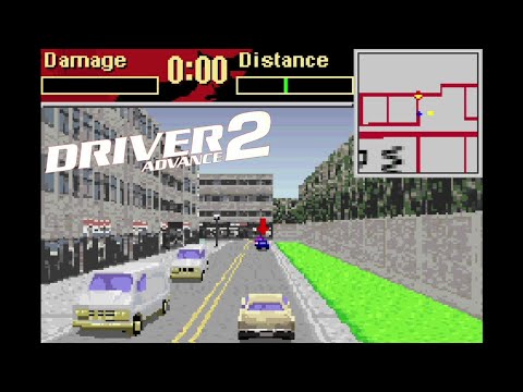 Driver 2: Advance - GBA Gameplay