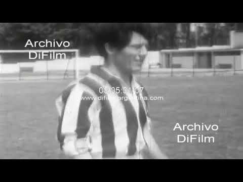Football: Images of Enrique Omar Sivori playing in Italy 1960 ARCHIVE FOOTAGE