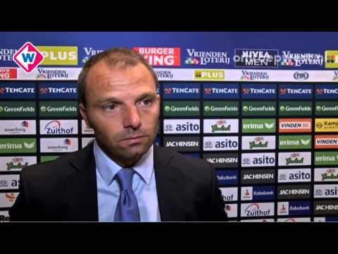 Reactie ADO-trainer Maurice Steijn na Heracles Almelo - ADO Den Haag