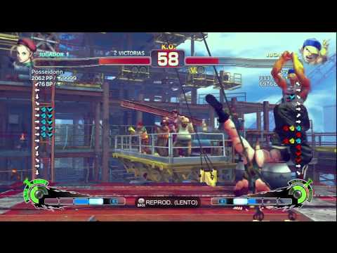 SSF4 AE 2012 HD- Posseidonn (Cammy) VS devilcuco (Yun)