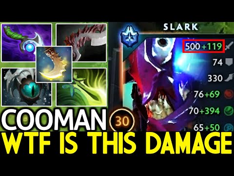 COOMAN [Slark] Crazy Monster 450 Agi Comeback Hard Game 7.26 Dota 2
