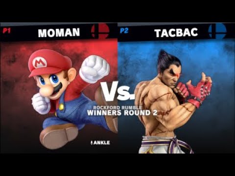 Rockford Rumble 1: Moman (Mario) VS TacBac (Kazuya, Snake) Winners Bracket