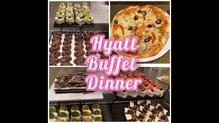 #HYATT AHMEDABAD BUFFET DINNER | best buffet dinner in Ahmedabad | buffet at 5-s