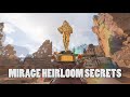 ALL Mirrage heirloom animations (Including secret ones!) - Apex legends