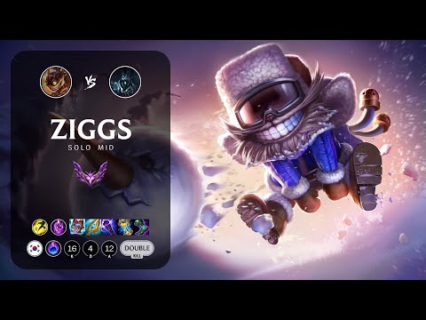 Ziggs Mid vs Karthus - KR Master Patch 14.4