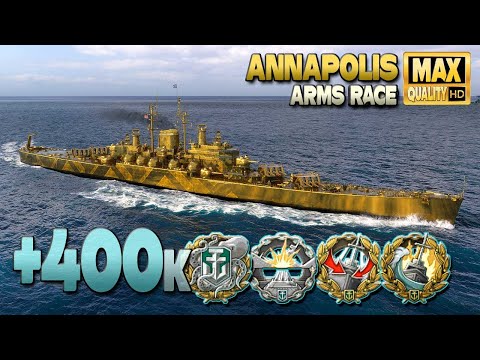 Cruiser Annapolis: Firepower is silver, winning is gold - World of Warships