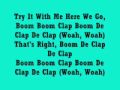 Miley Cyrus Hoedown Throwdown With Lyrics
