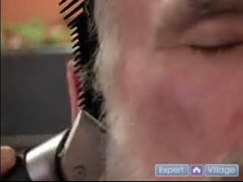 Grooming Men's Hair, Beard, Ears & Nose : How to Trim Sideburns
