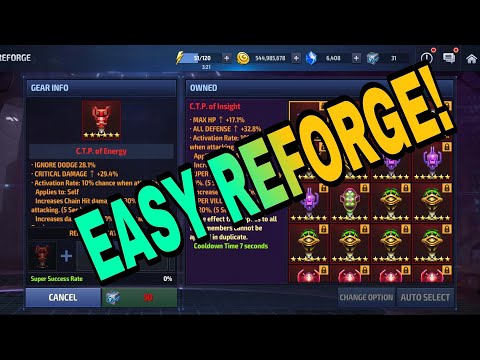 CTP REFORGING MADE EASY! | A GOOD MOVE! | MARVEL FUTURE FIGHT | MFF