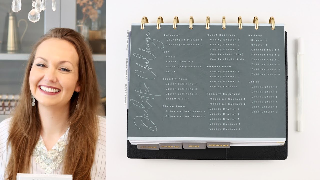 Decluttering Challenge | Simplify Your Life Part 2 | Free Printable for Happy Planner | Declutter