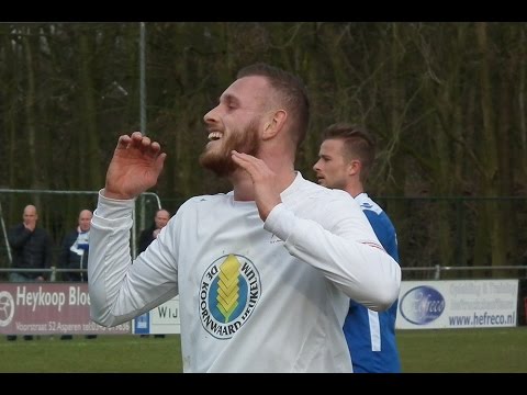 Heukelum 1 - Wieldrecht 1, de 4-0 van Ferry Meijdam wordt afgekeurd