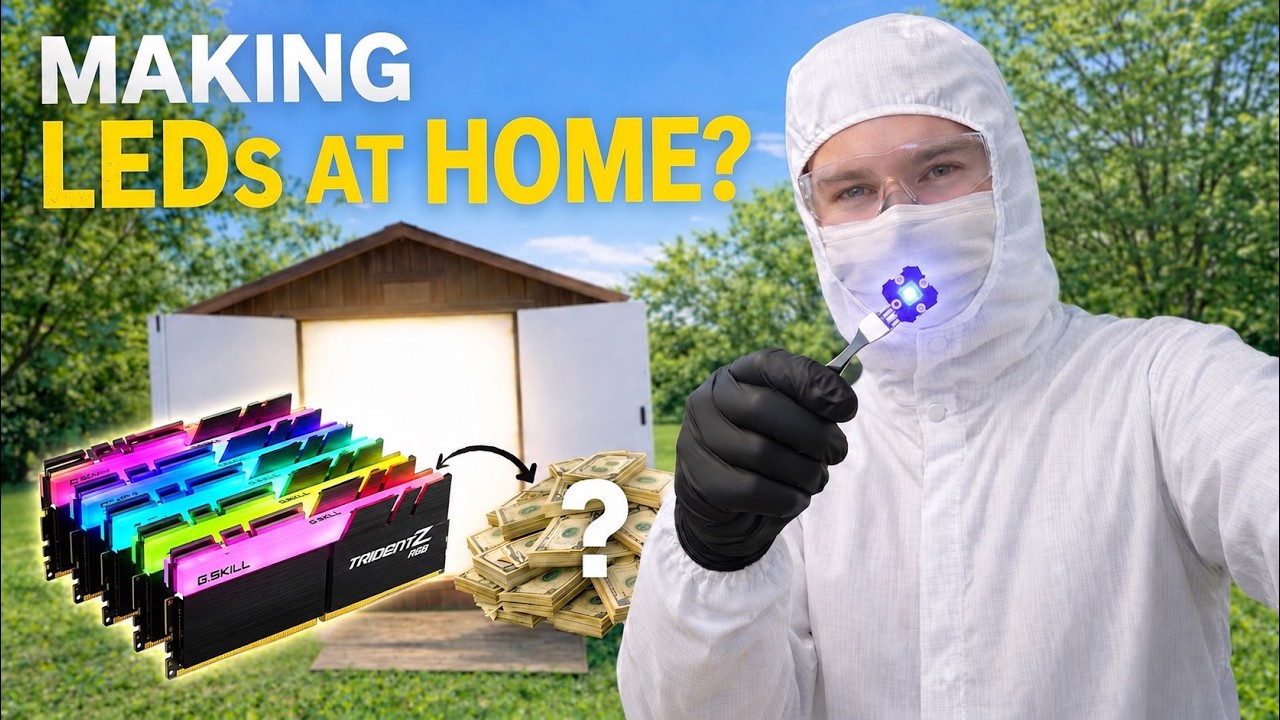 Making LEDs at Home - YouTube