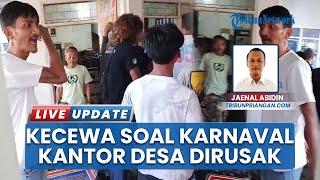 Miris! Kantor Desa Singasari Tasikmalaya Dirusak Warga, Buntut Tak Puas Hasil Lomba Karnaval