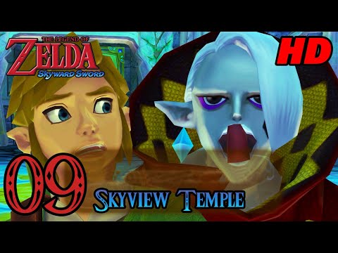 Zelda Skyward Sword HD 60FPS 100% Walkthrough - Part 9 - Skyview Temple | Forest Temple | Ghirahim