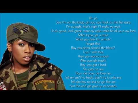 Fifth Harmony - Not That Kinda Girl ft. Missy Elliott (Lyrics)