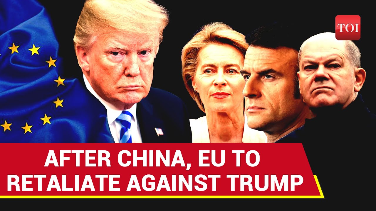 Europe's Tit-For-Tat In Trump's 'Unlawful' Tariff War; 'Getting Pummelled By Friend & Foe'