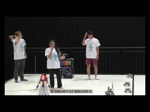 RoboCupJunior 2016 Leipzig Day4 SP03(S) Romeo,Magic Apes and Us(GER-BRA-EGY)