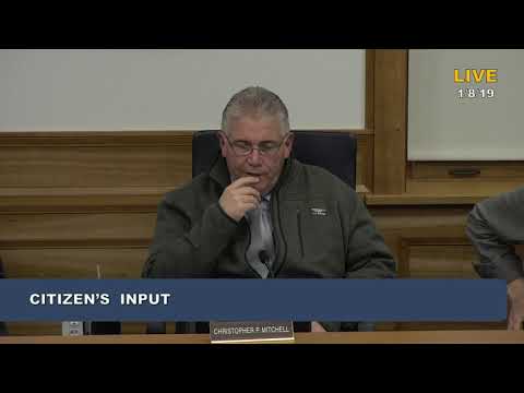 1/8/19 Foxborough Board of Selectmen Meeting