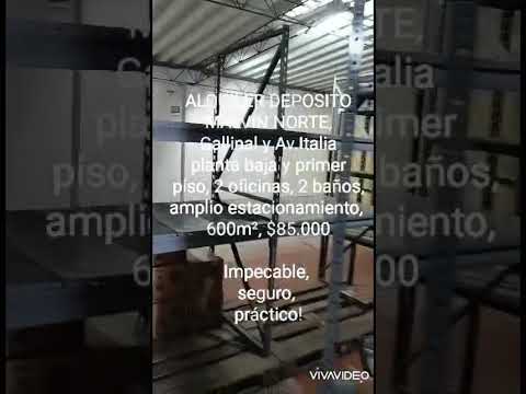 ALQUILER DEPOSITO MALVIN NORTE, GALLINAL Y AV ITALIA, MONTEVIDEO URUGUAY PB Y PRIMER PISO, 2 OF,2 B