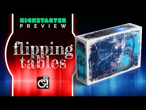 Desolated Engine-Builder Board Game Preview