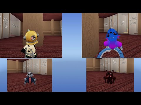 Spidella, kraxicorde, dakoda,and anteo Skin showcase in Piggy plush Rp