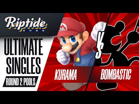 Kurama vs Bombastic - Ultimate Singles R2 Pools - Riptide 2022 | Mario vs Game & Watch