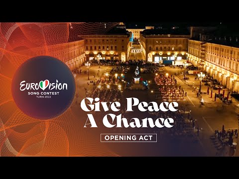 Opening Act: Rockin’ 1000 - Give Peace A Chance - Grand Final - Eurovision 2022 - Turin