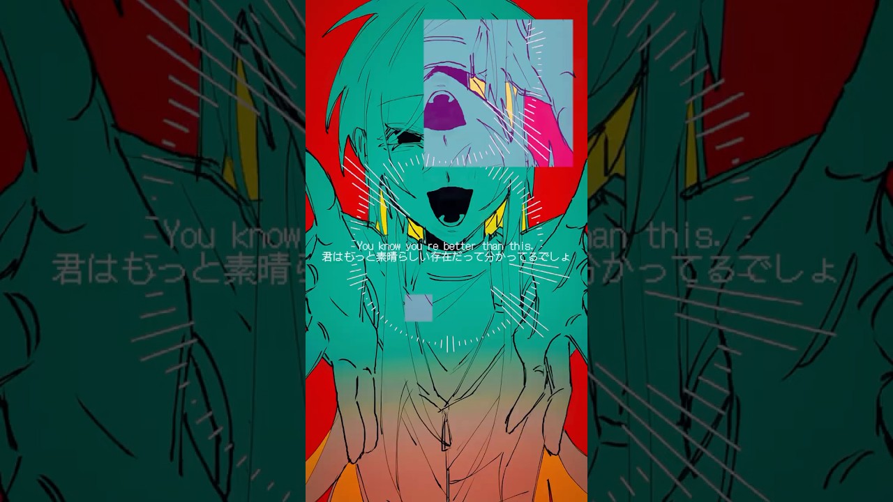 発音は大目に見てください。。#headlock #imogenheap #歌ってみた #cover #イラスト #shorts