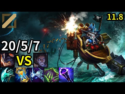 Rumble Mid vs Sylas - KR Master | Patch 11.8