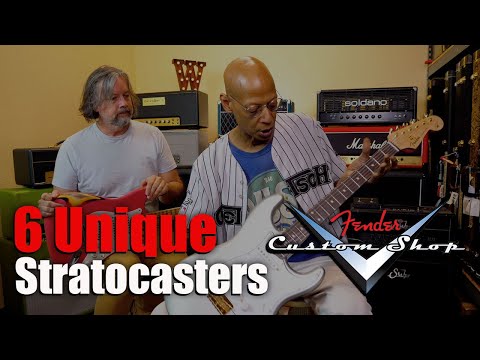 6 Unique Fender Custom Shop Stratocasters