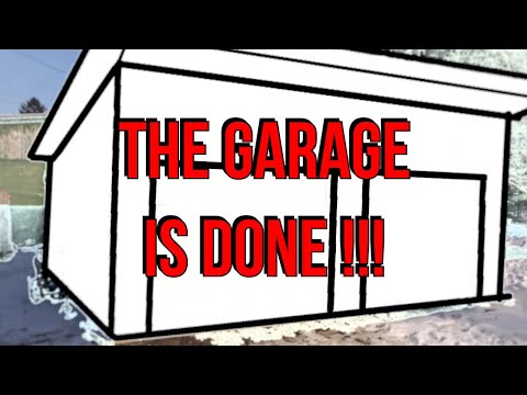 DIY 24 x 24 Pole Barn Garage Build Completion!