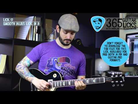 Lick 17/365 - Smooth Blues Lick in B | 365 Guitar Licks Project
