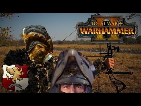Empire vs Dark Elves | HUNTSMEN LEAD THE VANGUARD - Total War Warhammer 2