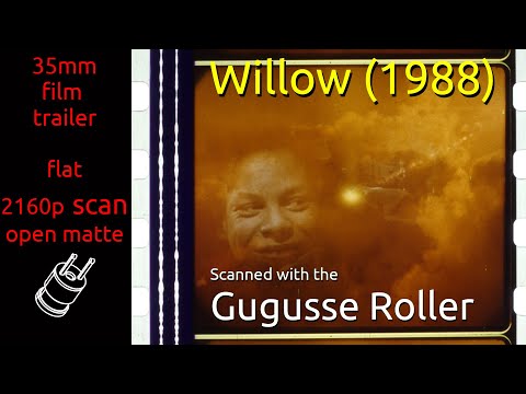 Willow (1988) 35mm film trailer, flat open matte, 2160p