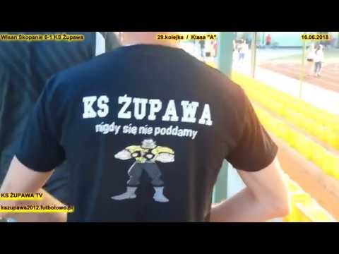 Skrót meczu: Wisan Skopanie - KS Żupawa (16.06.2018) Klasa "A" / 29.kolejka