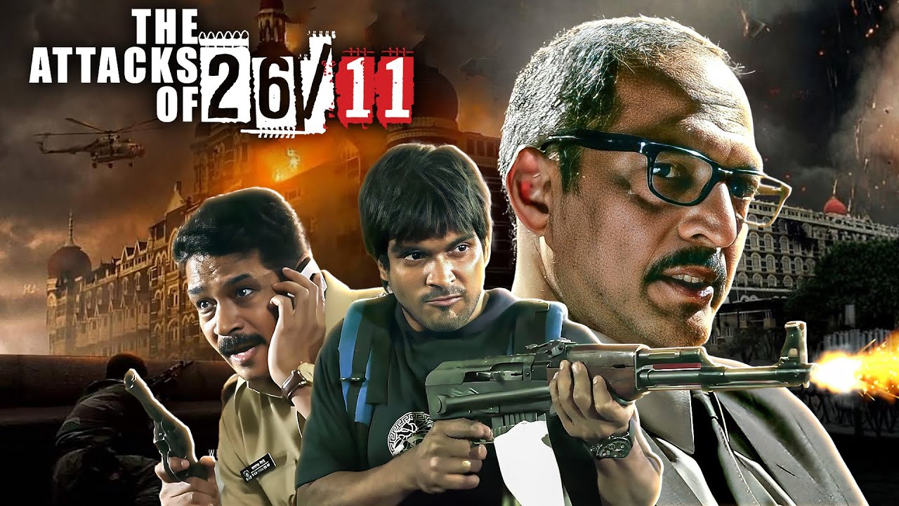 देखिये कैसे पुरे मुंबई शहर को किया बर्बाद इसने एक रात मै - The Attacks of 26/11- Hindi Full Movie