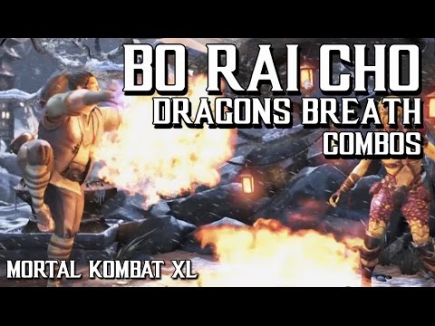 MKXL: BO RAI CHO DRAGON BREATH combos up to 55%
