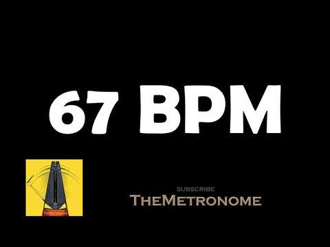 67 BPM Metronome | TheMetronome | Perfect Timing