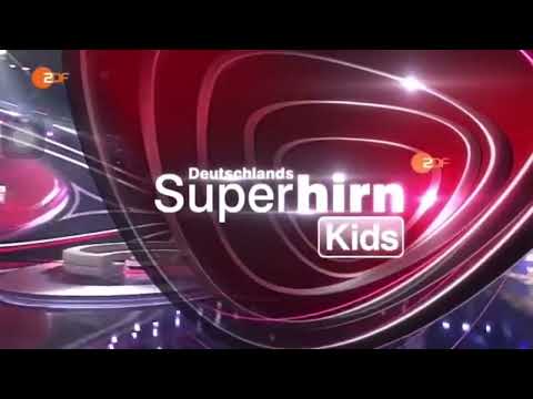 ZDF Deutschlands Superhirn KIDS Mit Jörg Pillwa Opening Intro