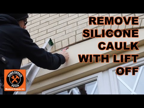 How to Remove Silicone Caulk from Your Window Trim...