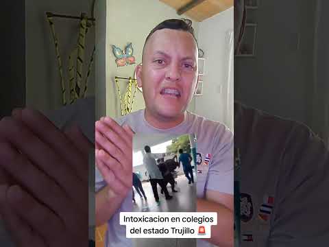 Intoxicacion en el Liceo del Municipio Andrés Bello 🚨 #trujillo #venezuela #valera #emergencia