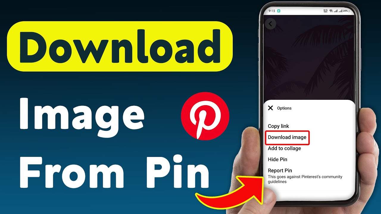 How To Download Image From A Pin On Pinterest (Updated)
