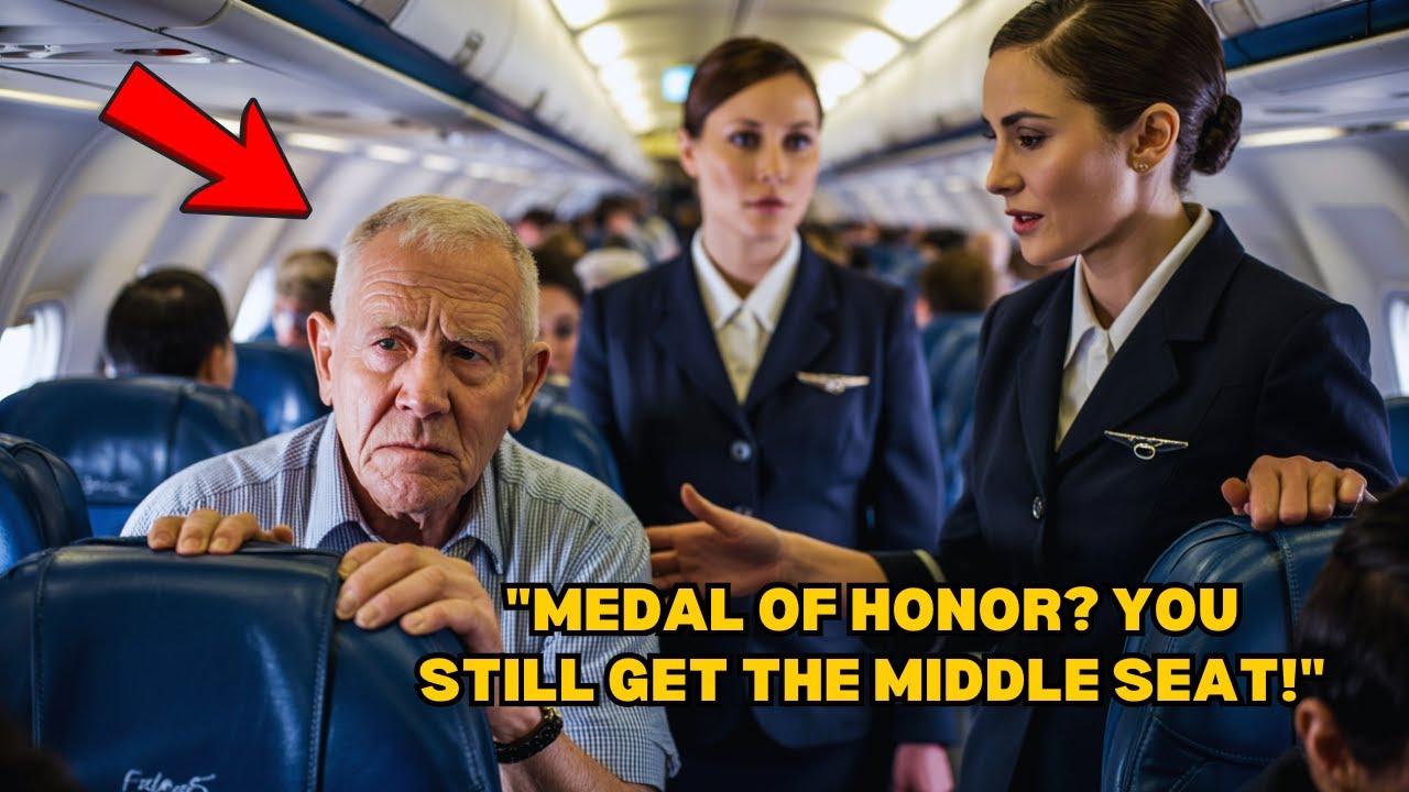 Flight Attendant Asked a Veteran to Move — 9 Minutes Later, the Cockpit Opened and the Pilot Saluted