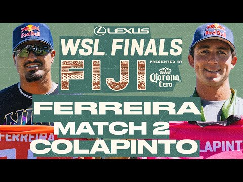 Griffin Colapinto vs Italo Ferreira | Lexus WSL Finals Fiji pres by Corona Cero - Match 2