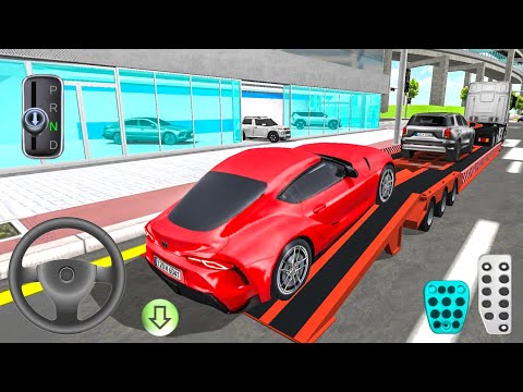 All New Showroom Cars Transport to The Parking Building - 3D Driving Class 2025 - Android game